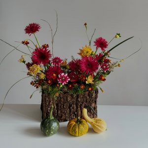 Concept Halloween Hoa Để Bàn