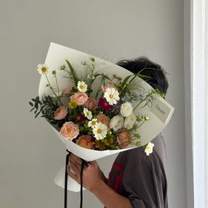 Bó Hoa Mix Nhiều Màu