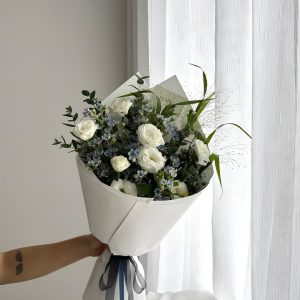 Bó Sao Xanh Mix Cát Tường